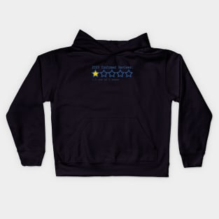 2020 Rating Review - 1 of 5 Stars Kids Hoodie